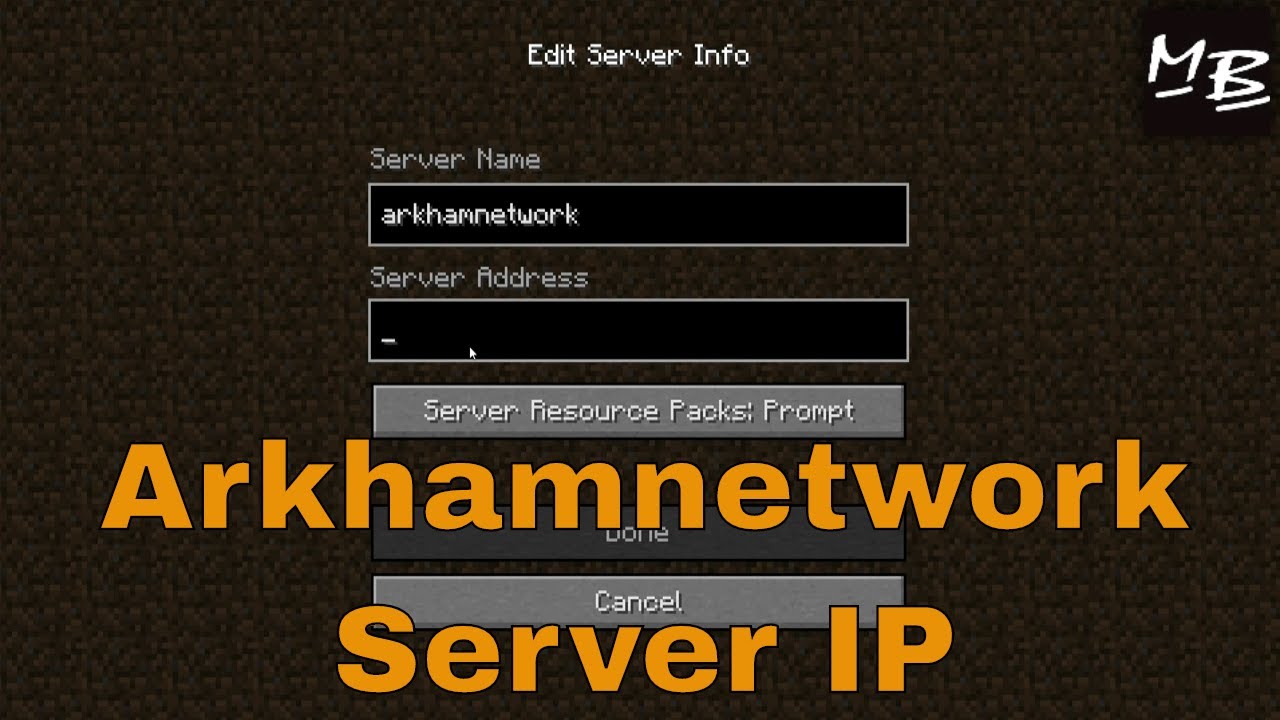 server list minecraft ip